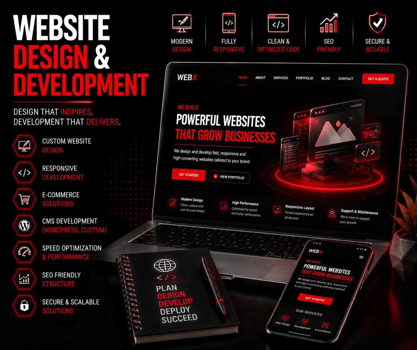 Website Design & Development